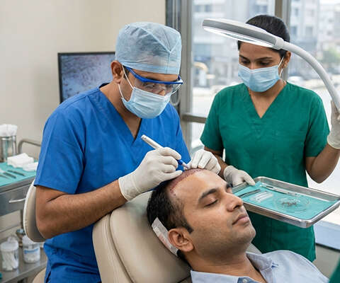 Hair Transplant Is Painless with the FUE Method